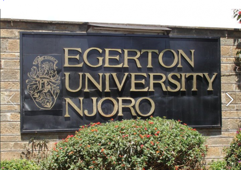 Egerton University Scholarships For Kenyans - Kenya, 2017