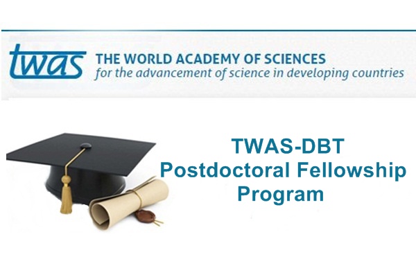 TWAS-DBT Fellowship Programme For Developing Countries