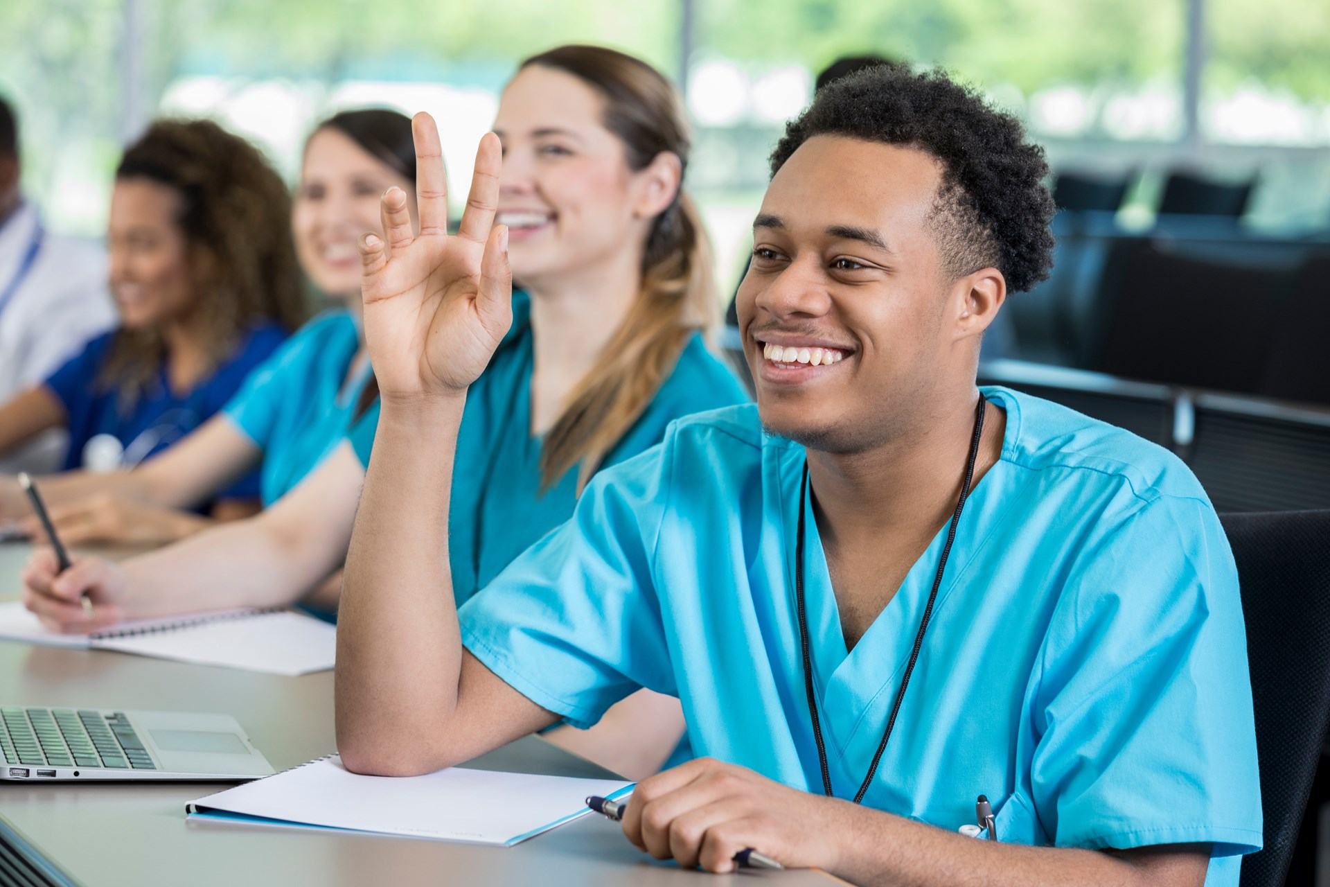 Student 2024. Семинар студентов стоковые картинки. A student nurse presentations.